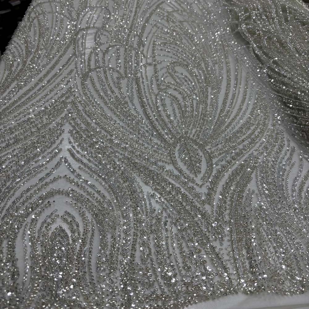 Taşlı Dantel Kumaş Açık Yeşil Taşlı Dantel Kumaş Açık Yeşil