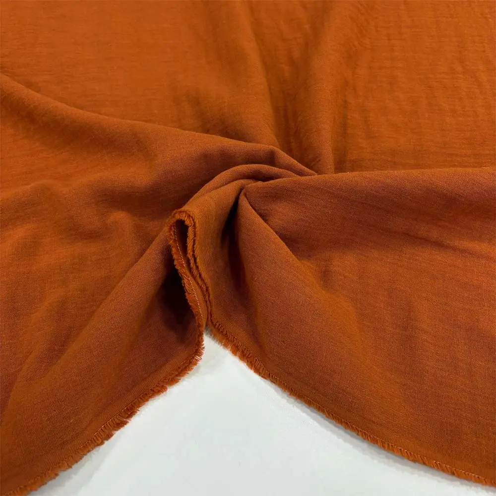 Çift Kat Müslin Kumaş Açık Taba