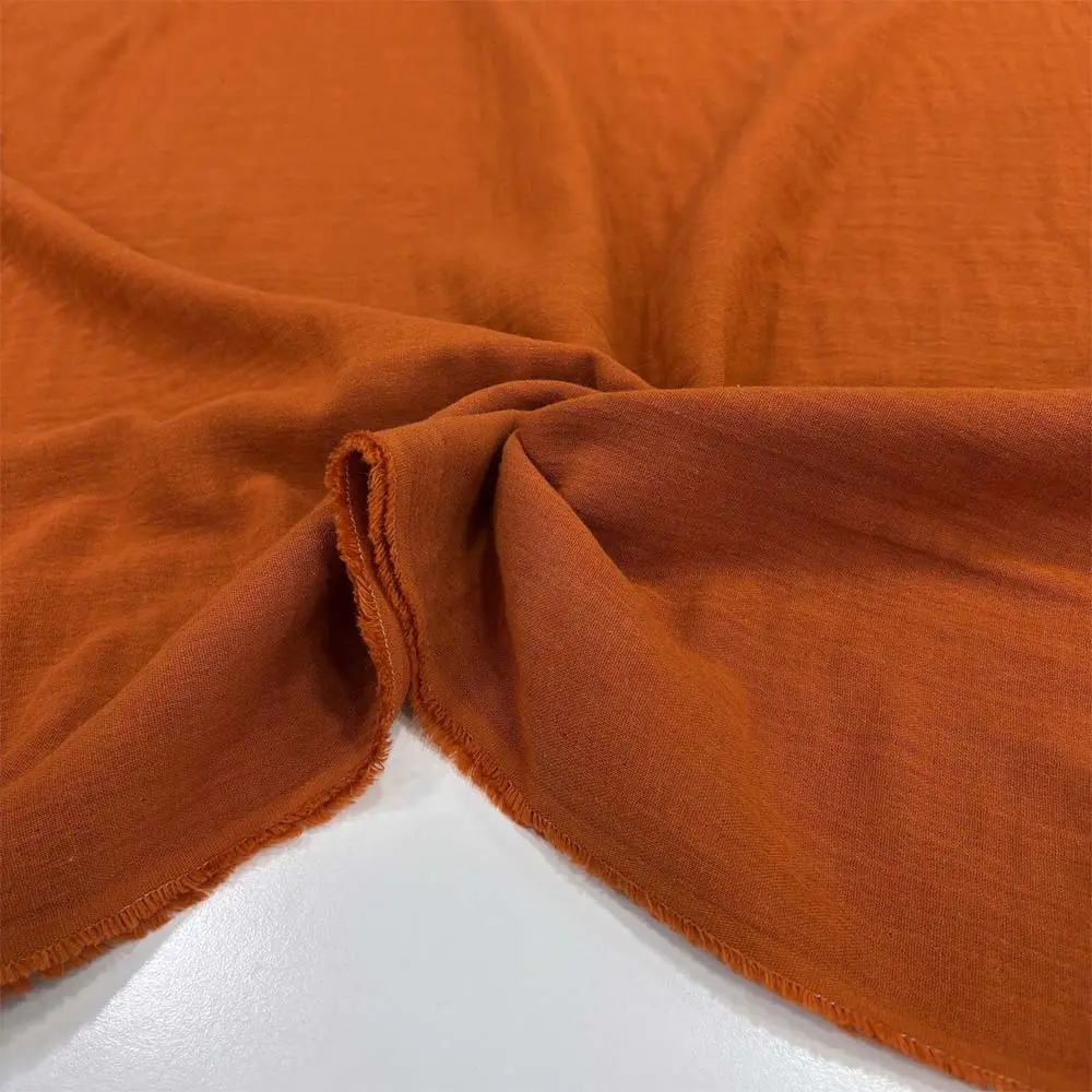 Çift Kat Müslin Kumaş Açık Taba