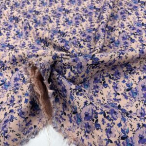 Desenli Belmando Viskon Kumaş