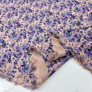 Desenli Belmando Viskon Kumaş