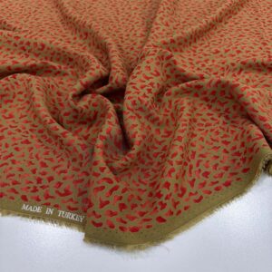 Desenli Belmando Viskon Kumaş