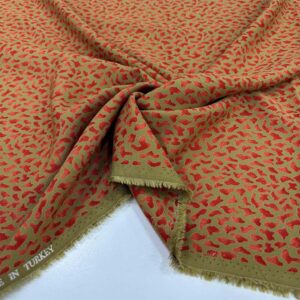 Desenli Belmando Viskon Kumaş