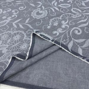 Desenli İnce Kot Kumaş