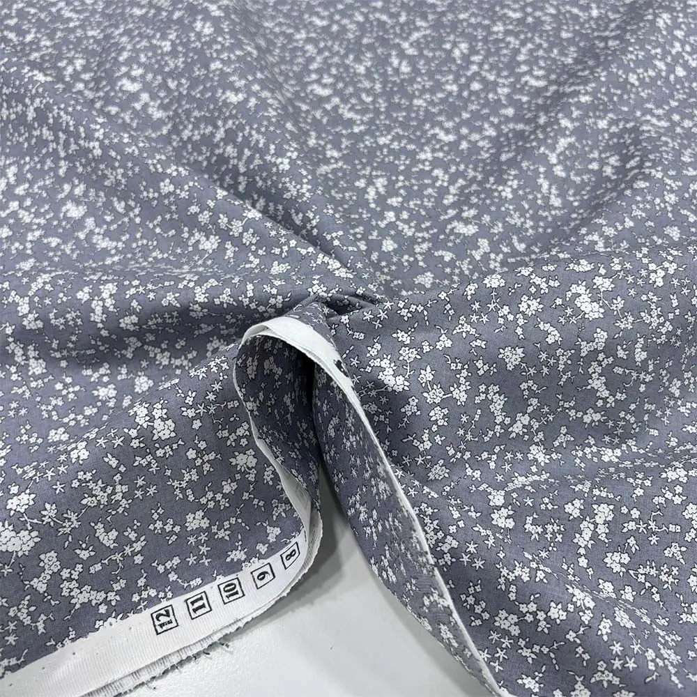 Desenli Poplin Kumaş