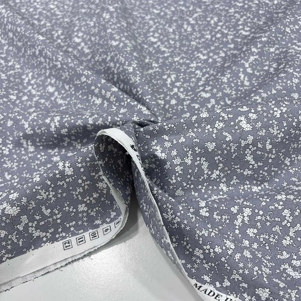 Desenli Poplin Kumaş