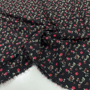 Desenli Viskon Kumaş