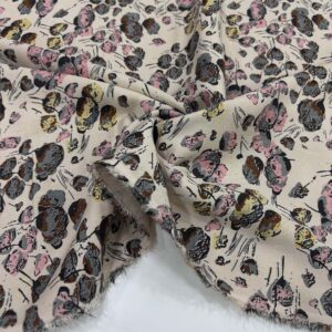 Desenli Belmando Viskon Kumaş