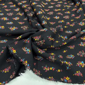 Desenli Belmando Viskon Kumaş