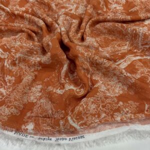 Desenli Viskon Kumaş