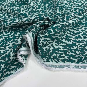 Desenli Viskon Kumaş