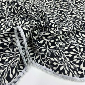 Desenli Viskon Kumaş