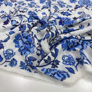 Desenli Viskon Kumaş