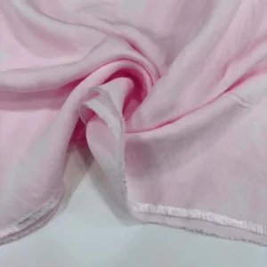 Taşlanmış Keten Kumaş Toz Pembe Taşlanmış Keten Kumaş Toz Pembe