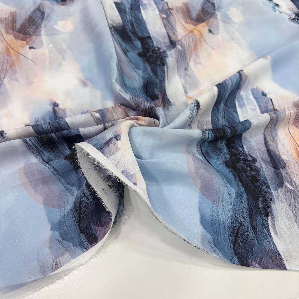 İpek Desenli Saten Kumaş İpek Desenli Saten Kumaş