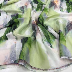 İpek Desenli Saten Kumaş İpek Desenli Saten Kumaş