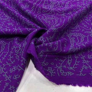 Desenli Belmando Viskon Kumaş