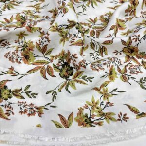 Desenli Poplin Kumaş