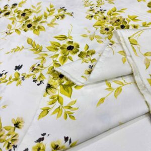 Desenli Poplin Kumaş