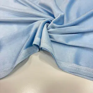 İpek Kadife Kumaş Bebe Mavisi