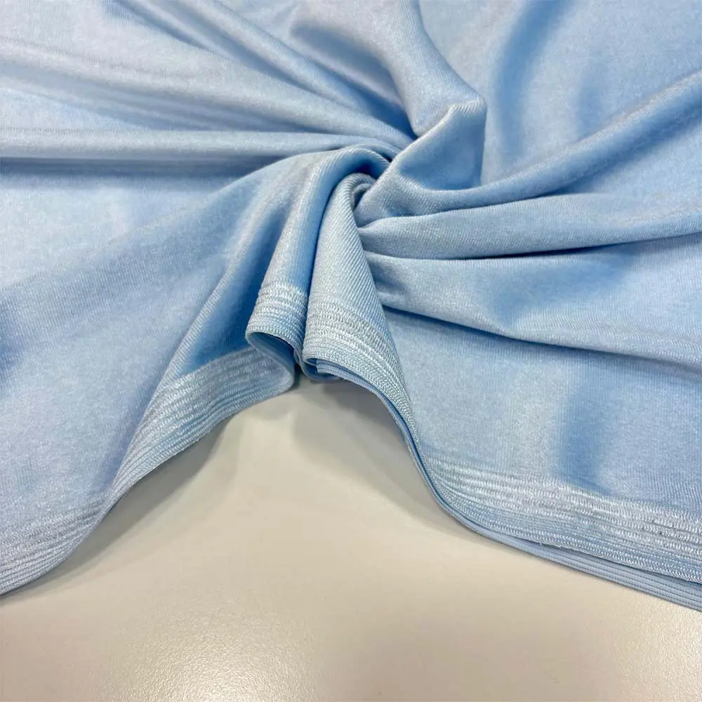 İpek Kadife Kumaş Bebe Mavisi