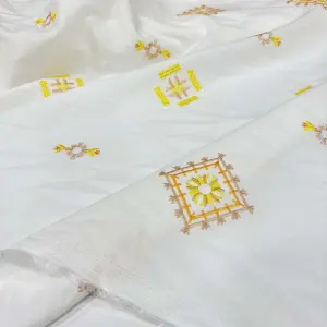 Nakışlı Poplin Kumaş