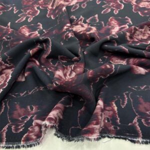 Desenli Viskon Kumaş