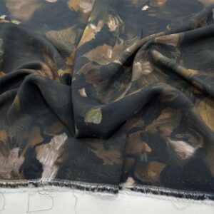 Desenli Viskon Kumaş