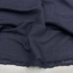 Dökümlü Simli Orkide Kumaş Füme