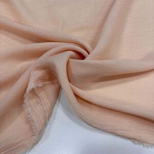 Dökümlü Simli Orkide Kumaş Somon Dökümlü Simli Orkide Kumaş Somon