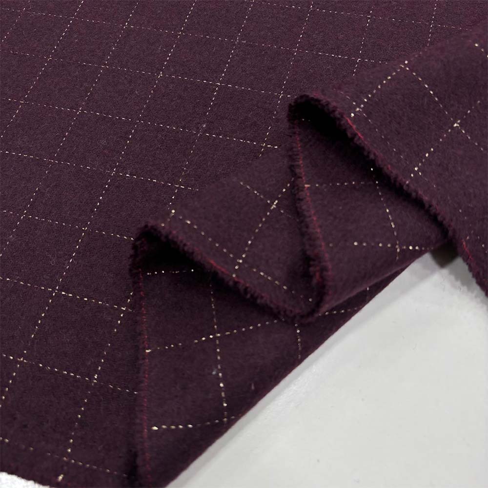 Kareli Flanel Kumaş Vişne Çürüğü Kareli Flanel Kumaş Vişne Çürüğü