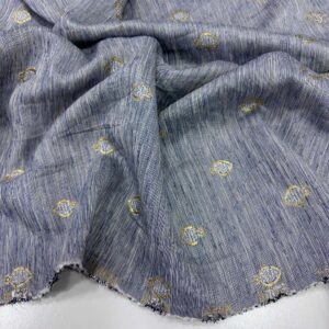 Şantuk Keten Kumaş Mavi