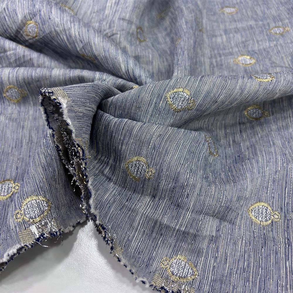 Şantuk Keten Kumaş Mavi Şantuk Keten Kumaş Mavi