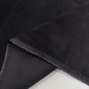 Cosserat Fransız Fitilli Kadife Kumaş Gri