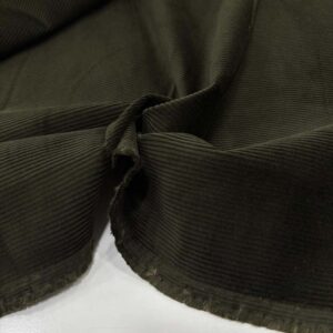 Cosserat Fransız Fitilli Kadife Kumaş Koyu Haki Cosserat Fransız Fitilli Kadife Kumaş Koyu Haki