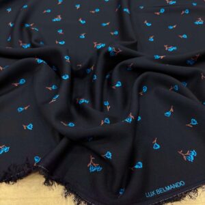 Desenli Belmando Viskon Kumaş