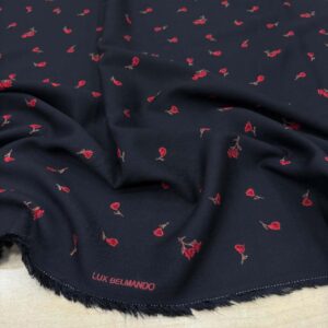 Desenli Belmando Viskon Kumaş