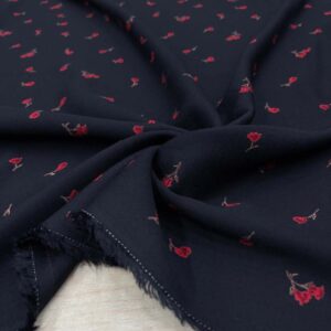 Desenli Belmando Viskon Kumaş