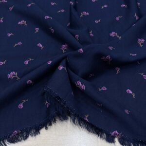 Desenli Belmando Viskon Kumaş