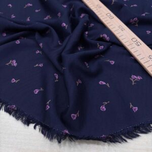 Desenli Belmando Viskon Kumaş