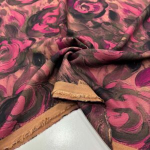 Desenli Belmando Viskon Kumaş