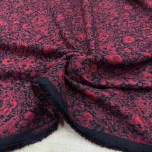 Desenli Belmando Viskon Kumaş