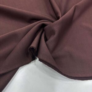 Dökümlü Çelik Penye Kumaş Kahverengi