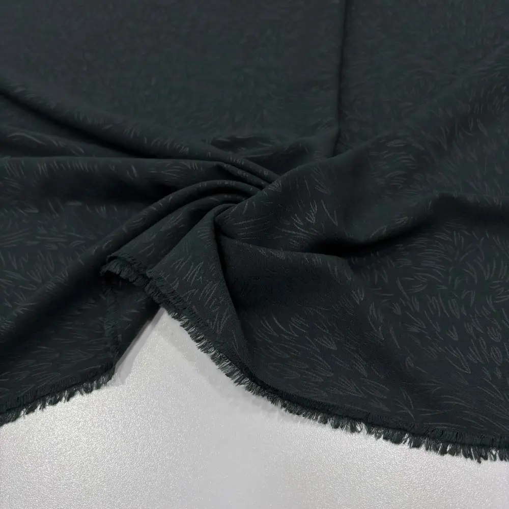 Kendinden Desenli Medine İpeği Kumaş Petrol Kendinden Desenli Medine İpeği Kumaş Petrol