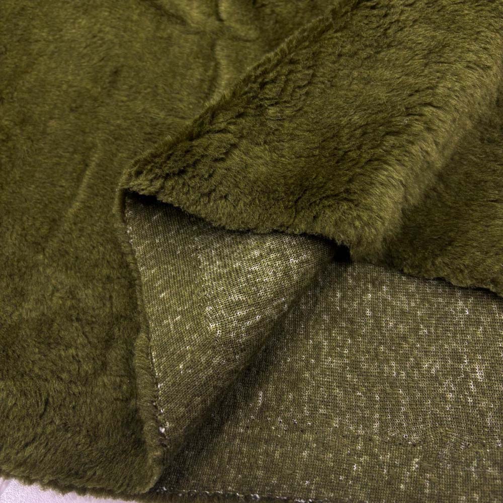 Peluş Kumaş Haki Yeşili Peluş Kumaş Haki Yeşili
