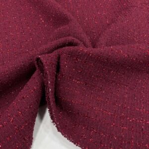 Simli Şanel Kumaş Bordo Simli Şanel Kumaş Bordo