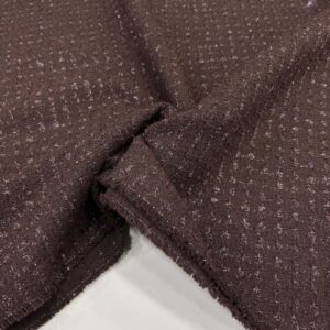 Simli Şanel Kumaş Kahverengi Simli Şanel Kumaş Kahverengi