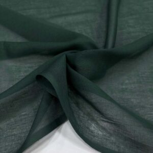 Tülbent Kumaş Zümrüt Yeşili