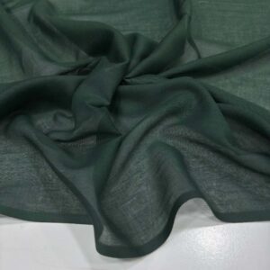 Tülbent Kumaş Zümrüt Yeşili