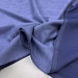 Dalgıç Süet Kumaş İndigo Mavi